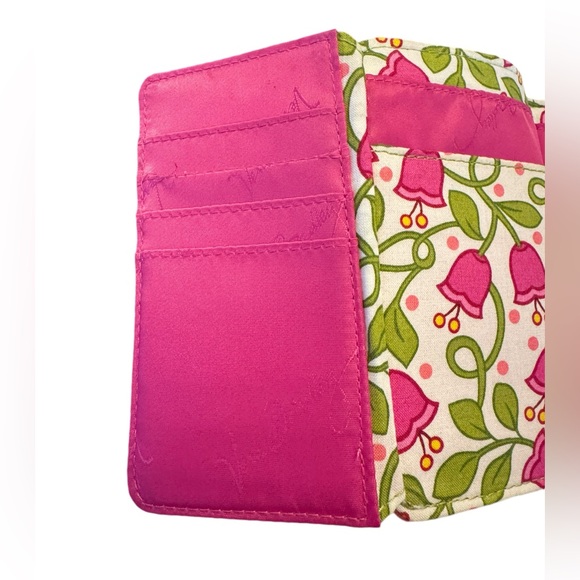 Vera Bradley Brightly Tulip Patterned Wallet - Picture 8 of 10
